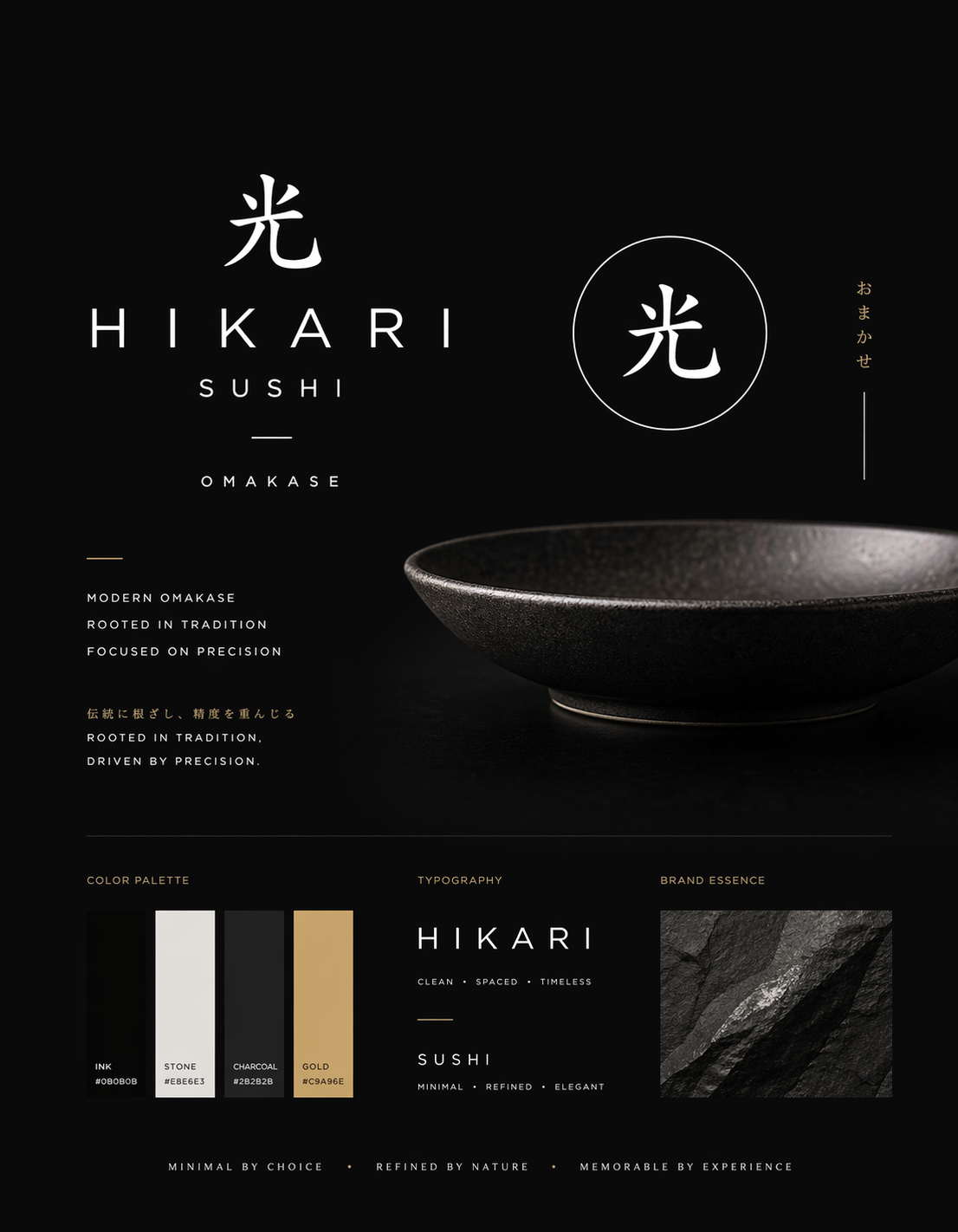 Hikari Sushi website preview